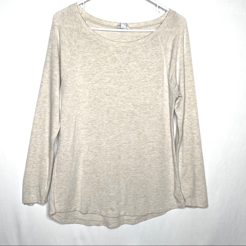 *Old Navy* M Cream color Long Sleeve Shirt